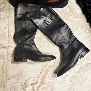 Tory Burch Black Heeled Boots